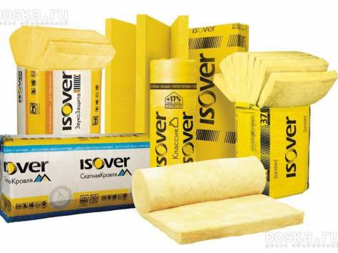 Теплоизоляция ISOVER, Техниколь, фотография 3