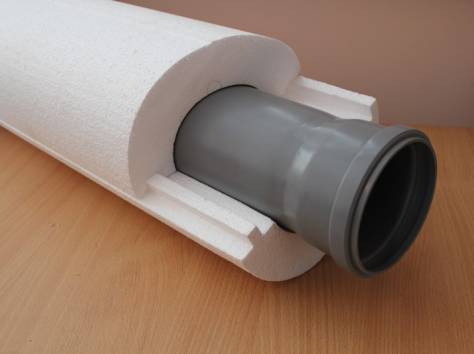 Теплоизоляционная скорлупа из пенополистирола , фотография 3