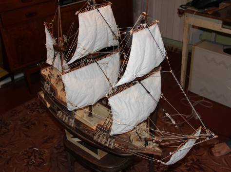 модель галиона музейного качества, фотография 1