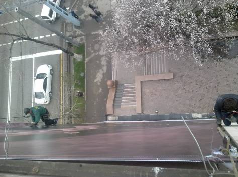 монтаж баннера, фотография 10