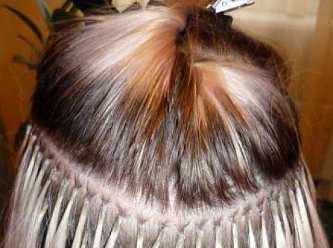 Наращивание волос капсульное, фотография 2