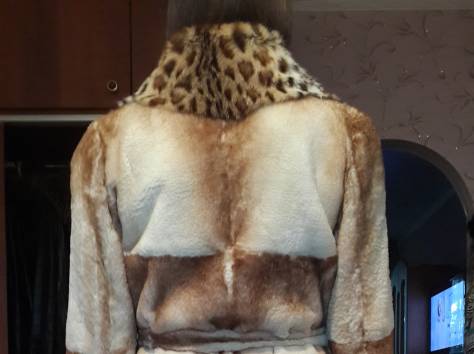 Продаю Шубу Стриженый Бобер ,размер 48, фотография 1