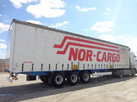 Полуприцеп Krone 2006 г. Шторный, фотография 1