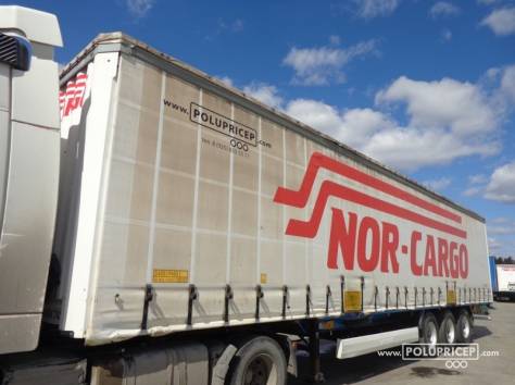 Полуприцеп Krone 2006 г. Шторный, фотография 3