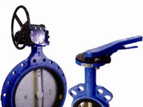 Затвор поворотный дисковый 32с910р, фотография 1