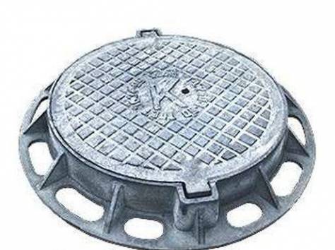 Люк канализационный чугунный ГТС, круглый Тип (Л), фотография 1