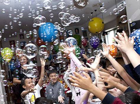 Новое шоу мыльных пузырей Ильи Иванова, фотография 3