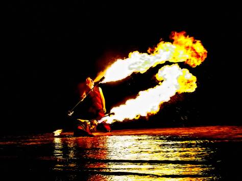  огненное и световое шоу, фотография 4