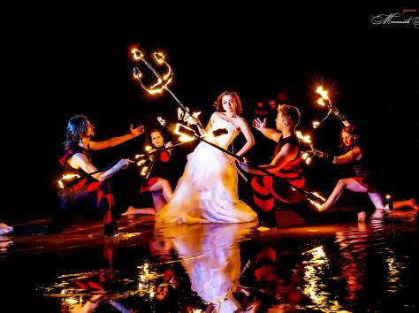  огненное и световое шоу, фотография 5