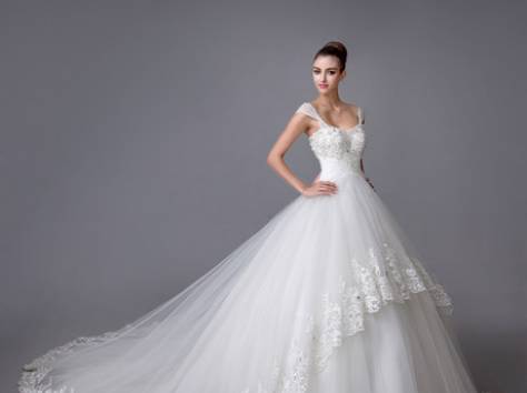 свадебное платье б/у, фотография 1