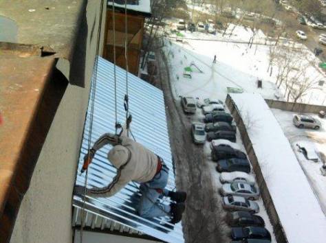 Ремонт балконного козырька с установкой в Алматы, Алматы, фотография 2