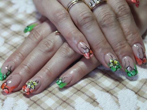 красивые ногти, фотография 9