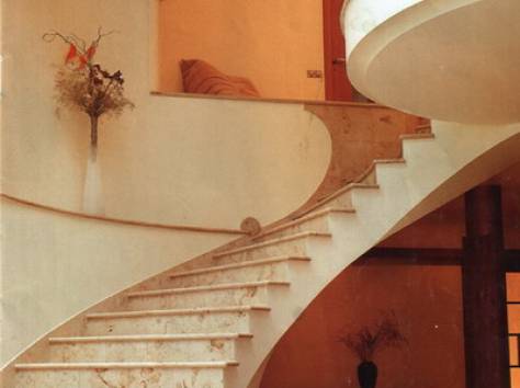 Мрамор Гранит Лестницы: ступени, балясины и перила, фотография 4