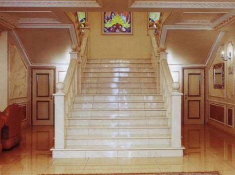 Мрамор Гранит Лестницы: ступени, балясины и перила, фотография 6