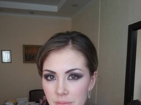 Наращивание ресниц, макияж, фотография 2