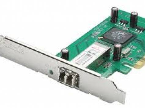 D-Link DGE-550SX Сетевой адаптер PCI 10/100/1000  оптический, фотография 1