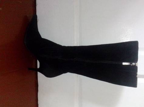 Сапоги осенние женские замшевые р.38 БУ, фотография 2