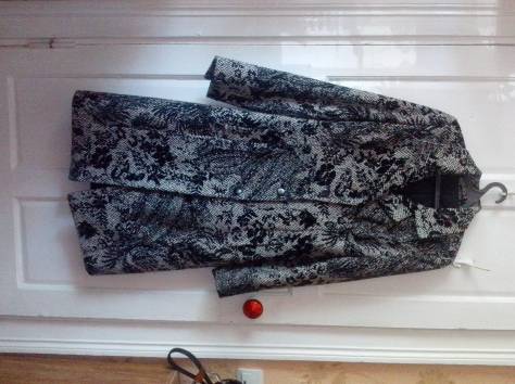 Пальто драповое утепленное женское р-42-44 БУ, фотография 1