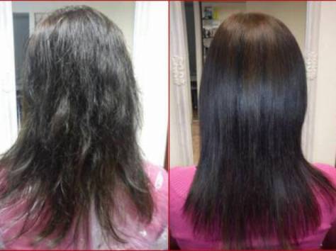 Бразильское кератиновае выпрямление волос, фотография 3