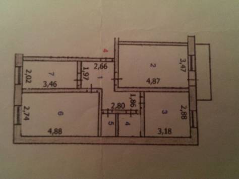 Продам 3-х,комнатную квартиру., Шлюзная 12, фотография 2