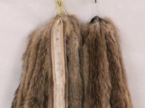 Опушки меховые из енота оптом, фотография 1