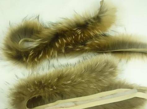 Опушки меховые из енота оптом, фотография 6