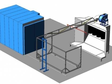 Оборудование порошковой окраски, фотография 1
