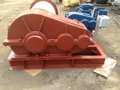 Лебедка маневровая электрическая ЛМ-10 с тросом, фотография 3