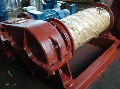 Лебедка маневровая электрическая ЛМ-5 с тросом, фотография 4