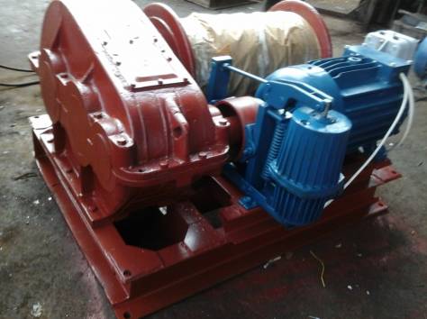 Лебедка маневровая электрическая ЛМ-5 с тросом, фотография 5