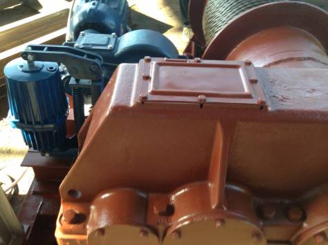 Лебедка маневровая электрическая ЛМ-3,2 с тросом, фотография 2