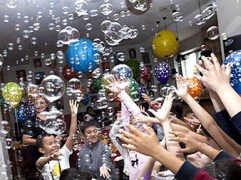 Новое шоу мыльных пузырей Иванова Ильи 