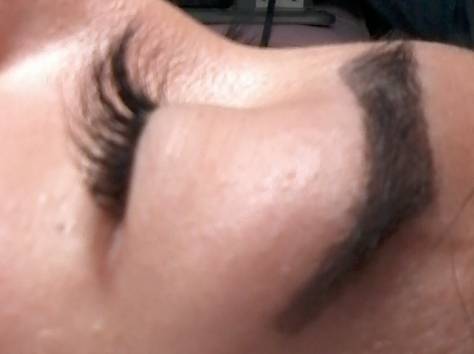 Наращивание ресничек, фотография 3