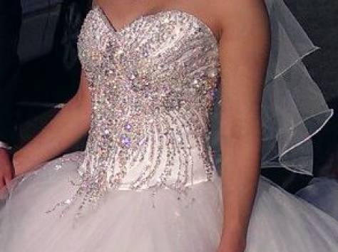 Продам красивое белоснежное платье, фотография 1