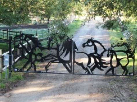  решетки ворота навесы сэндвич панели домофоны спутниковое тв, фотография 8