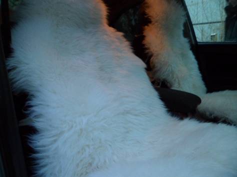 Меховые накидки из натуральной овчины новые, фотография 6