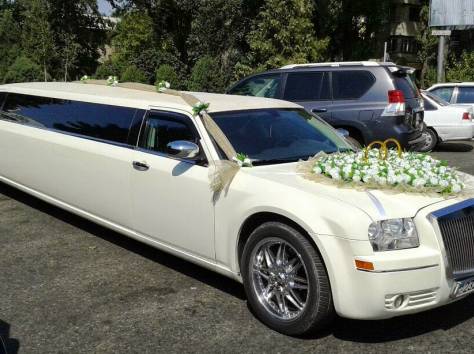 Лимузины, свадебный кортеж, фотография 3