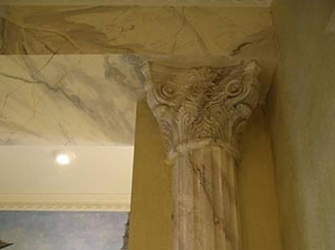 Отделка стен и потолков декоративной штукатуркой, фотография 2