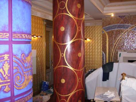 Отделка стен и потолков декоративной штукатуркой, фотография 3