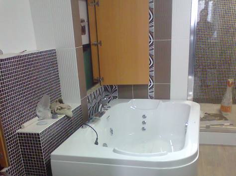 натяжные потолки, отделочные работы, фотография 7