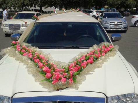 Лимузины, свадебный кортеж, фотография 5