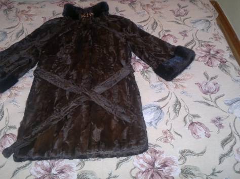 продам полушубок каракульча+норка, фотография 1