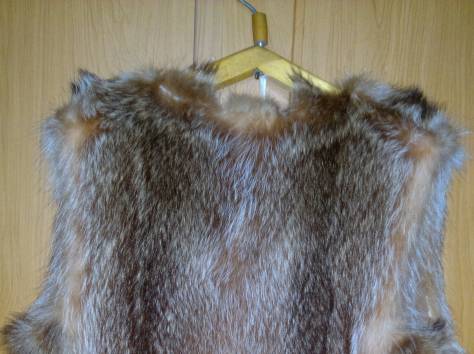 продам енотовый жилет, фотография 2