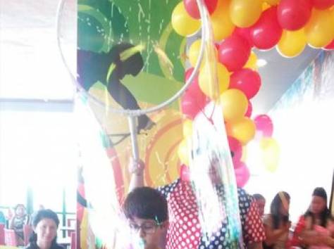 Шоу мыльных пузырей в Алматы, фотография 2