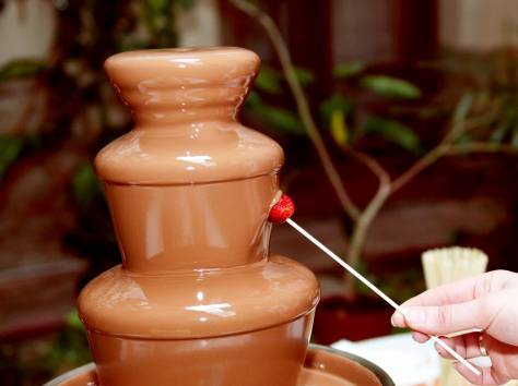 Шоколадный фонтан в Алматы, фотография 1