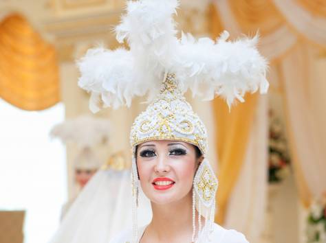 Вывод невесты под тюлем., фотография 2