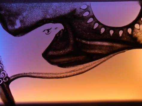 Песочное шоу в Астане, фотография 2