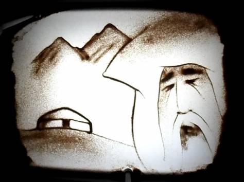 Песочное шоу в Астане, фотография 4