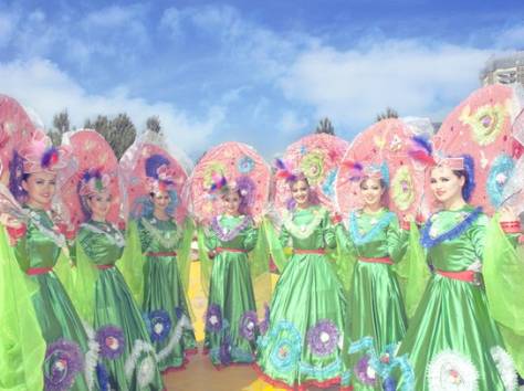 Вывод невесты с цветком в Астане, фотография 2