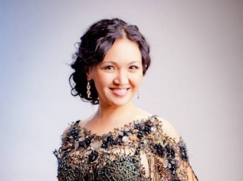 Ведущая в Астане Жанна Аубакирова, фотография 2